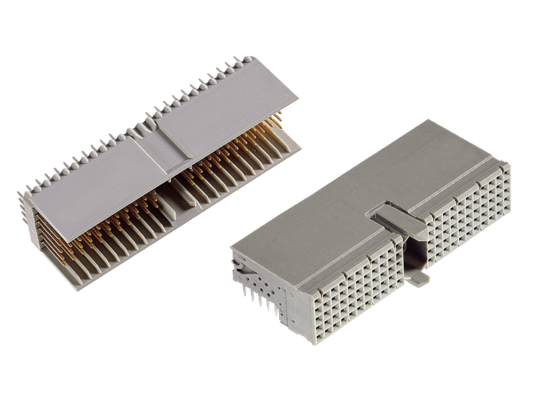 Tvrdé konektory podľa normy IEC 61076-4-101, rozstup 2 mm
